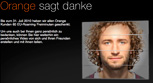 Orange sagt Danke (Orange) - viralvideo